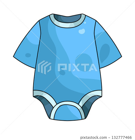 illustration of Baby Clothes illustration of Baby Clothes 132777466