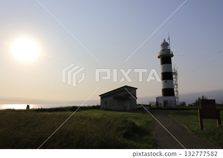 秋田、男鹿、入道崎燈塔 132777582