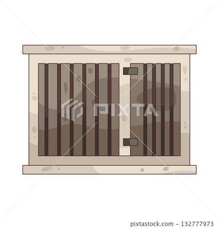 illustration of Pet Cage illustration of Pet Cage 132777973
