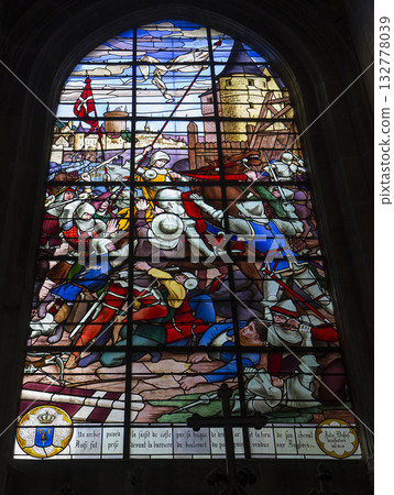 Saint Antoine church, Compiegne, Oise, France Saint Antoine church, Compiegne, Oise, France 132778039