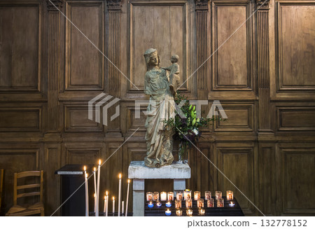 Saint Jacques church, Compiegne, Oise, France 132778152