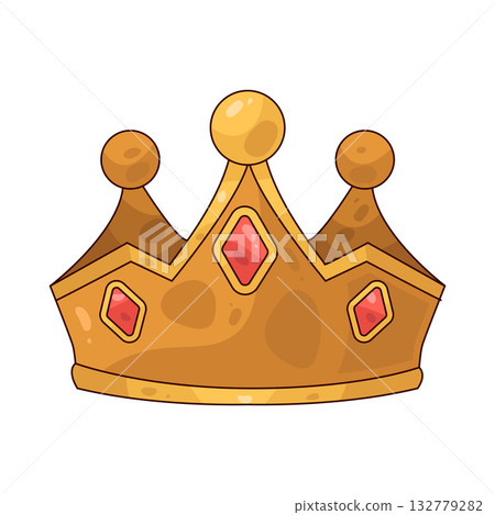 illustration of Crown 132779282