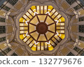 Ceiling dome of Tokyo Station Marunouchi North Exit Station Building 132779676