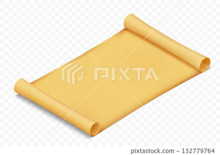 Blank paper scroll or ancient manuscripts Blank paper scroll or ancient manuscripts 132779764