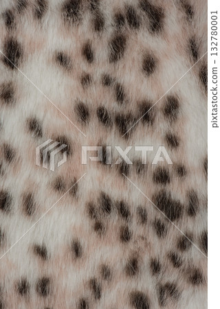 Texture of faux fur under a leopard, macro photo as a background. Vertical photo of fur. Texture of faux fur under a leopard, macro photo as a background. Vertical photo of fur. 132780001