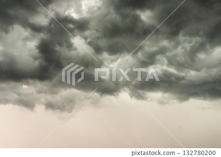 Gloomy clouds have shrouded sky before a thunderstorm Gloomy clouds have shrouded sky before a thunderstorm 132780200