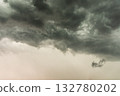 Gloomy clouds have shrouded sky before a thunderstorm 132780202
