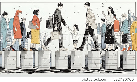 工作與生活平衡：商務人士如何平衡工作與家庭生活 132780769