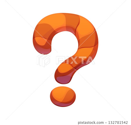 Dessert font, sweet candy type of pastry typeface for bakery and confectionery, cartoon vector. Dessert font interrogation mark as sweet cake or biscuit cookie and croissant bagel for pastry type Dessert font, sweet candy type of pastry typeface for bakery and confectionery, cartoon vector. Dessert font interrogation mark as sweet cake or biscuit cookie and croissant bagel for pastry type 132781542