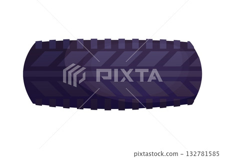 Car racing competition font rubber tire punctuation dash. Auto speed rally typeface punctuation mark, bike drive competition vector kids ABC type sign. Car road racing motorsport latin font element 132781585