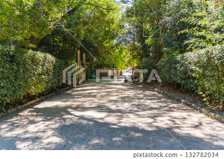 日本京都下鴨神社景色 132782034