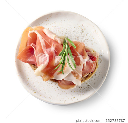 sandwich with prosciutto sandwich with prosciutto 132782787