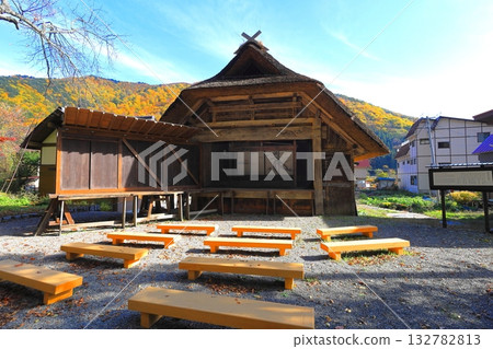 Dedicated Kabuki Stage / Hinoemata Village, Aizu County, Fukushima Prefecture 132782813