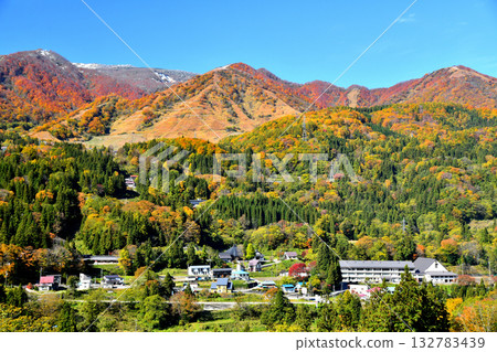 白馬科爾蒂納滑雪度假村地區景色（長野縣小谷村）[2025年11月] 132783439