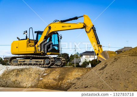 建築工地重型設備 建築工地重型設備 132783718