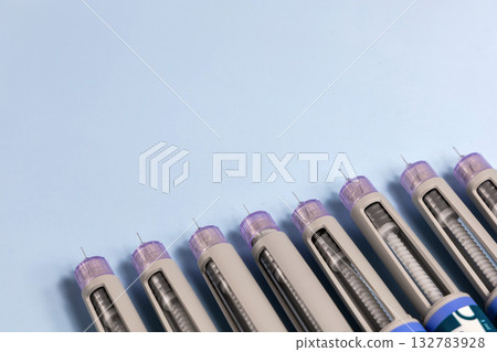 Healthcare and weight management with medical pen Healthcare and weight management with medical pen 132783928
