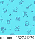 Medicine and pharmacology seamless pattern 132784279