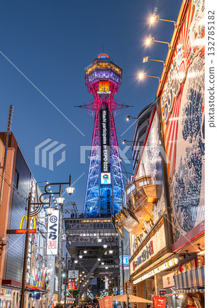 [大阪] 新世界 - 通天閣燈飾 132785182