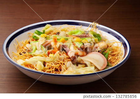 Dish udon Dish udon 132785856