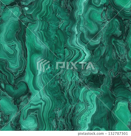 seamless malachite texture with intricate patterns 132787301