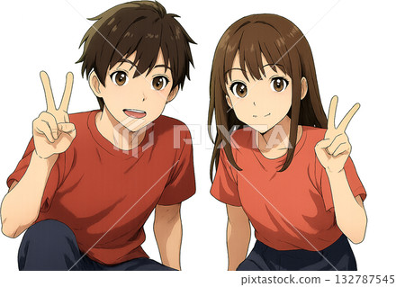 Elderly man stretching 132787545