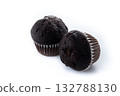 Homemade chocolate muffins 132788130