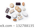 Traditional Spanish Christmas sweets assortment 132788135