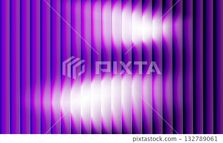 Purple and white abstract modern ribbed vector illustration background with bright gradient 132789061