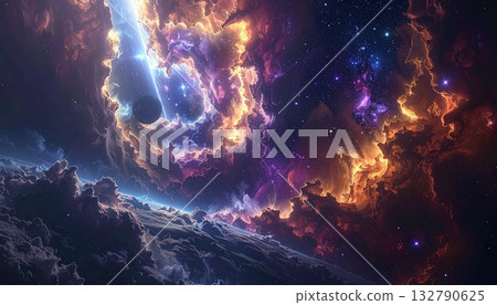 Dark and beautiful space, fascinating images that will make you sleepy just by looking at them 132790625