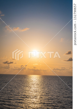 日本海－渡輪上的景色 132790657