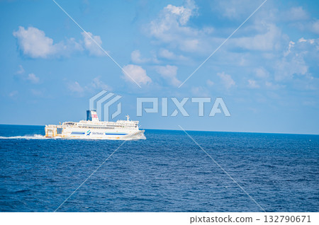 日本海－渡輪上的景色 132790671