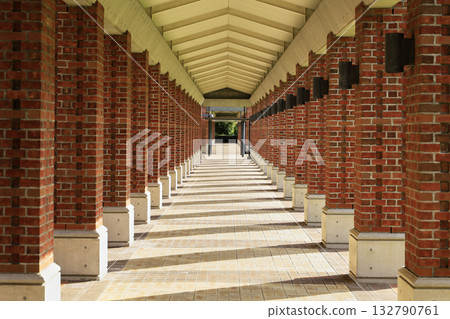 Red Brick Warehouse Corridor Red Brick Warehouse Corridor 132790761