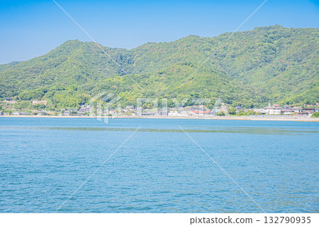 陽光明媚，廣島縣阿佛都觀音寺的景色盡收眼底 132790935