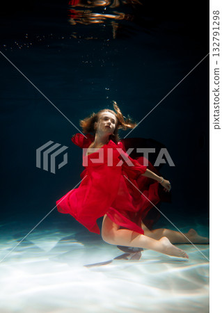 Dynamic dance scene with intense emotional transformation Dynamic dance scene with intense emotional transformation 132791298