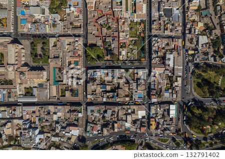 Aerial view of the Ccity of Arequipa 132791402
