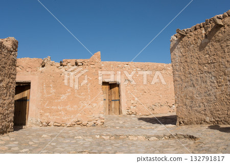 Ruin of building in old Chebika, Tunisia Ruin of building in old Chebika, Tunisia 132791817