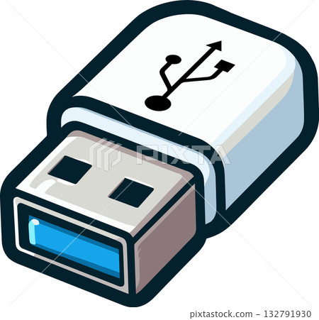 簡單的USB記憶體示意圖 132791930