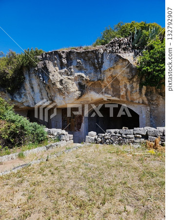 Ancient Cave Entrance Ancient Cave Entrance 132792907
