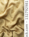 Yellow color Linen fabric texuture 132792981