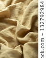 Yellow color Linen fabric texuture 132792984