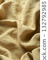 Yellow color Linen fabric texuture 132792985