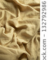 Yellow color Linen fabric texuture 132792986