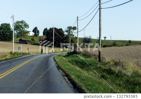 Rural Landscapes in Holmes County, Ohio in Autumn Rural Landscapes in Holmes County, Ohio in Autumn 132793365