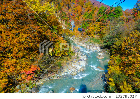 Gondola crossing the Futai River 2 132796027