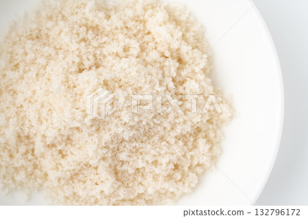 Close-up of seaweed salt in a plate Close-up of seaweed salt in a plate 132796172