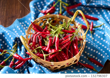 籃子裡的辣椒 籃子裡的辣椒 132796307