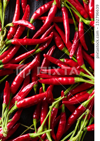 Fresh chili peppers 132796639