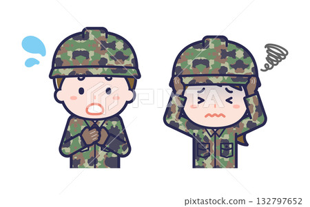 自衛隊/兩人/一男一女 06 132797652