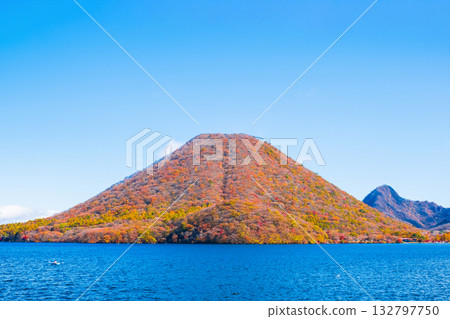 Mount Haruna, Lake Haruna, Mount Haruna Fuji, Mount Haruna Asahidake (Autumn) 132797750