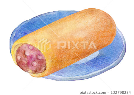 水彩插畫,手繪插畫,豆丘 水彩插畫,手繪插畫,豆丘 132798284